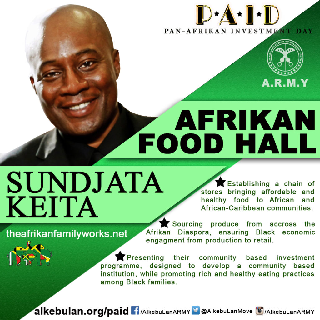 P.A.I.D. (Pan-Afrikan Investment Day) AID Sundjata