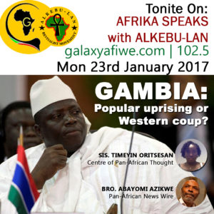 Afrika Speaks: GAMBIA - Popular uprising or Western coup? ASwA Gambia 300x300