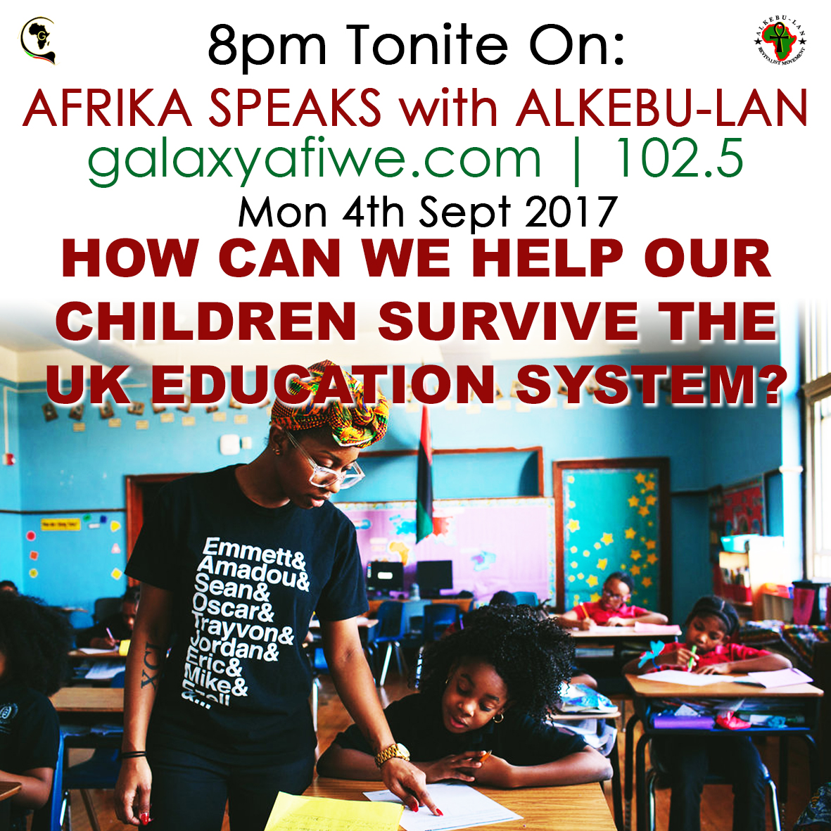 Afrika Speaks: How can we help our children survive the UK education system? ASwA Education