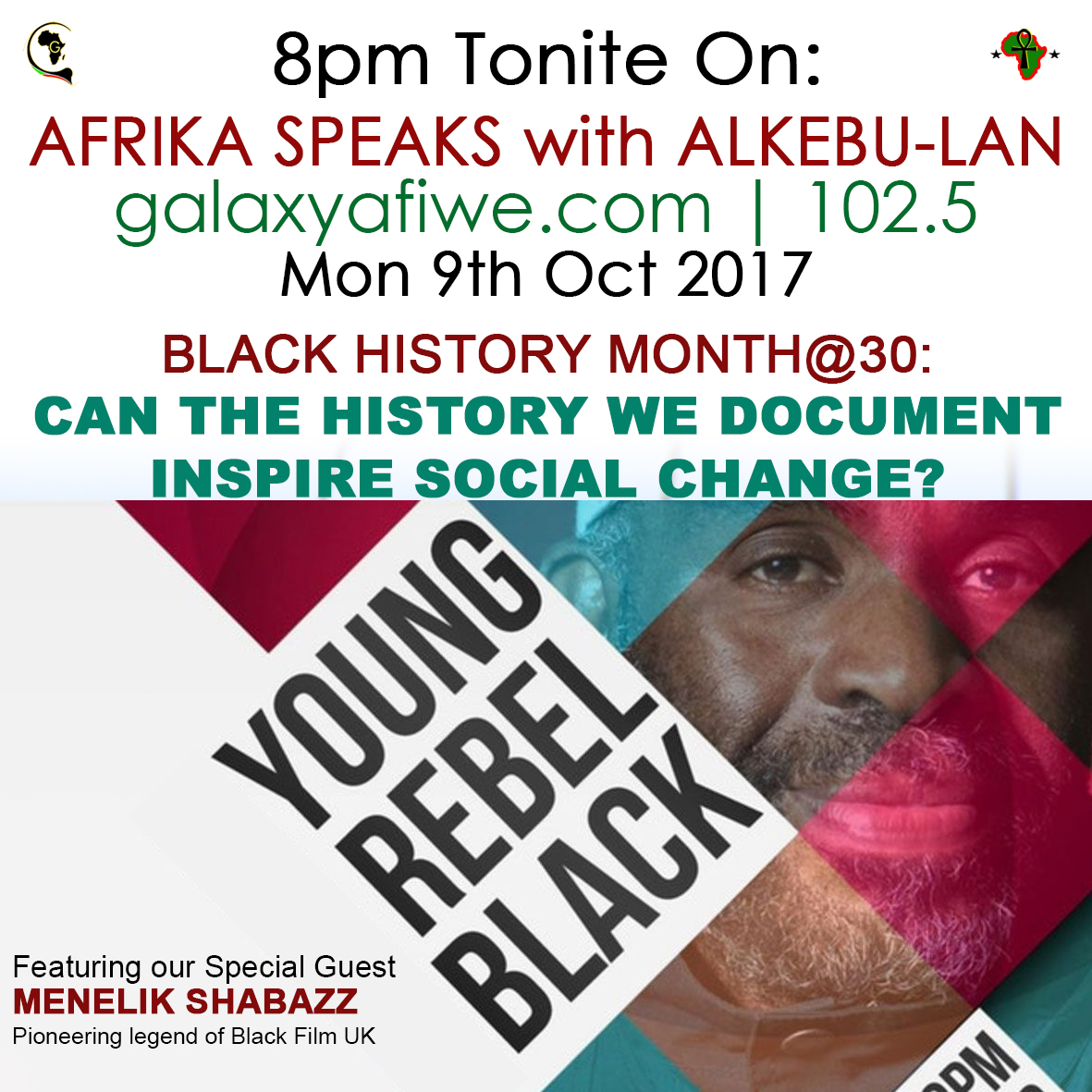 Afrika Speaks: Black History Month@30: Can the history we document inspire social change? ASwA Bhm2